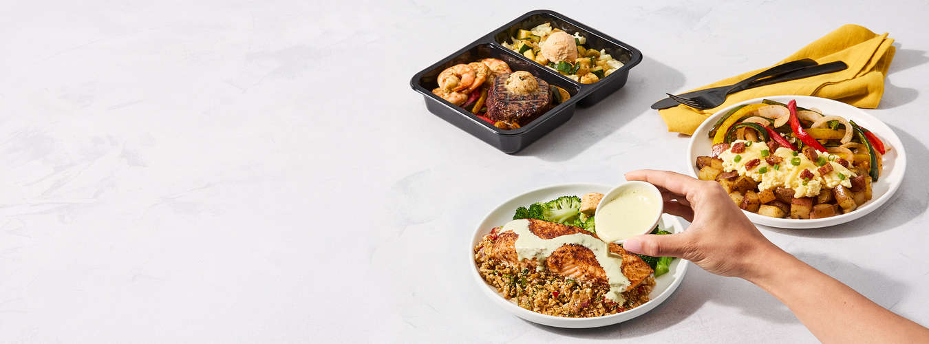 Meal kit delivery spread