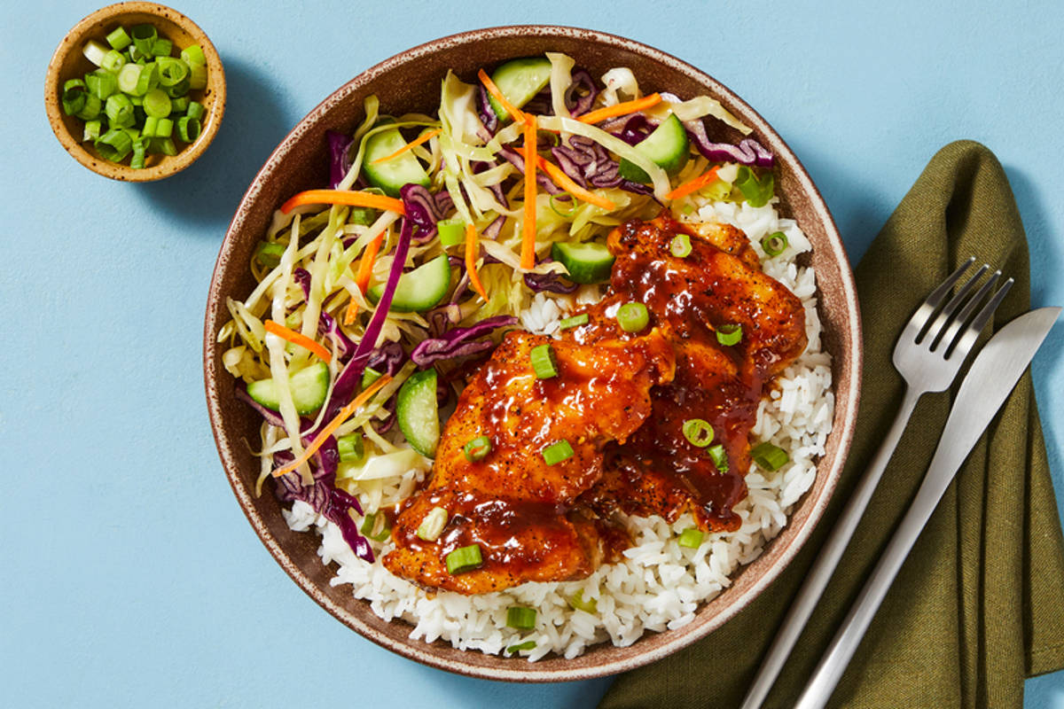 Chicken Bulgogi Bowls