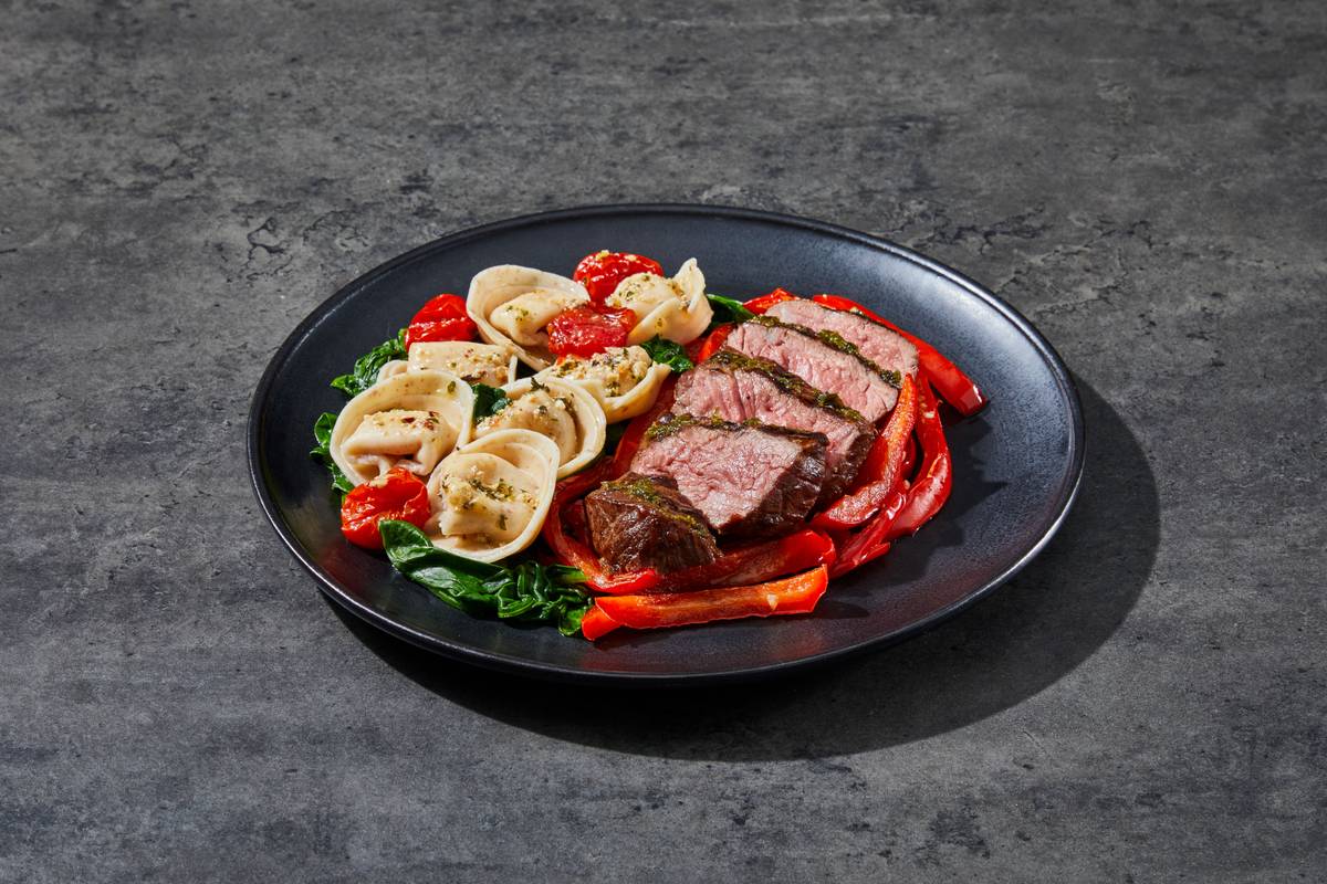 Roasted Red Pepper Filet Mignon