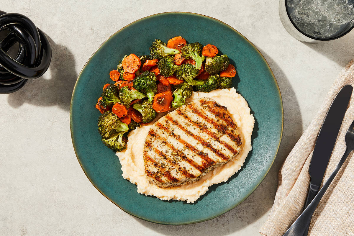 Sage & Rosemary Pork Chop