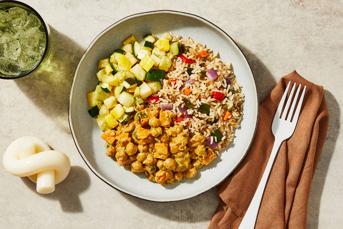 Sweet Potato & Chickpea Curry