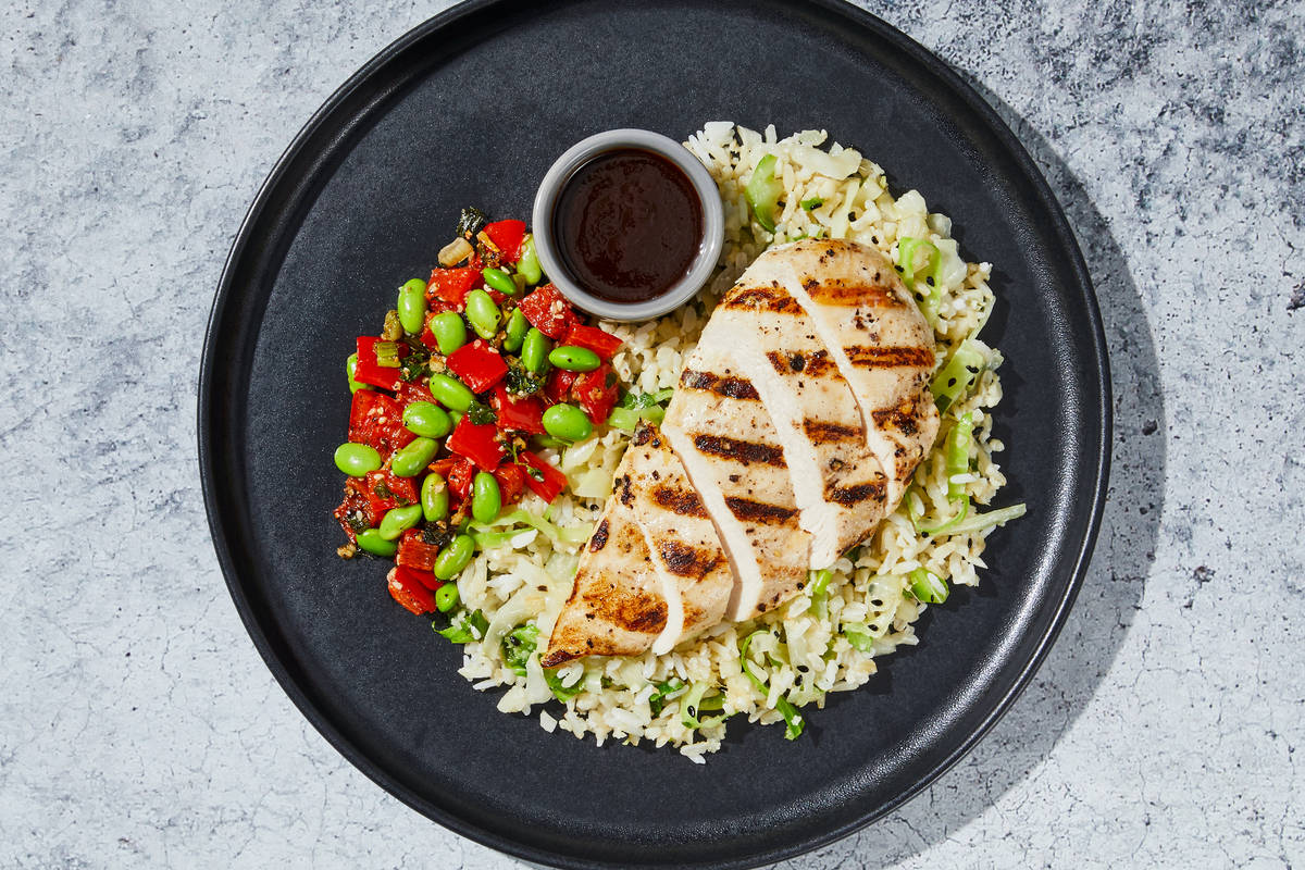 Japanese-Style BBQ Chicken & Cabbage