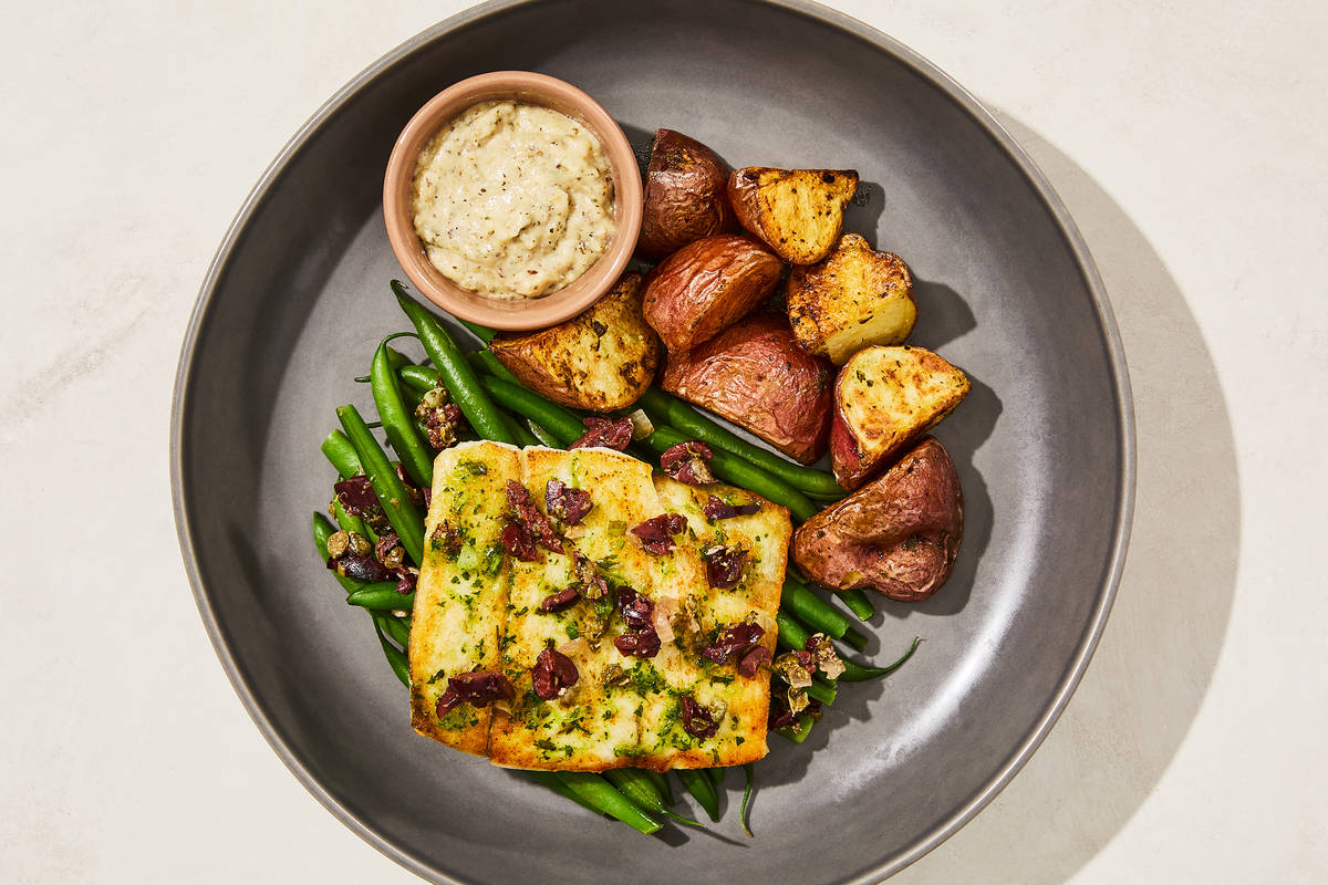 Barramundi & Kalamata Olive Nicoise