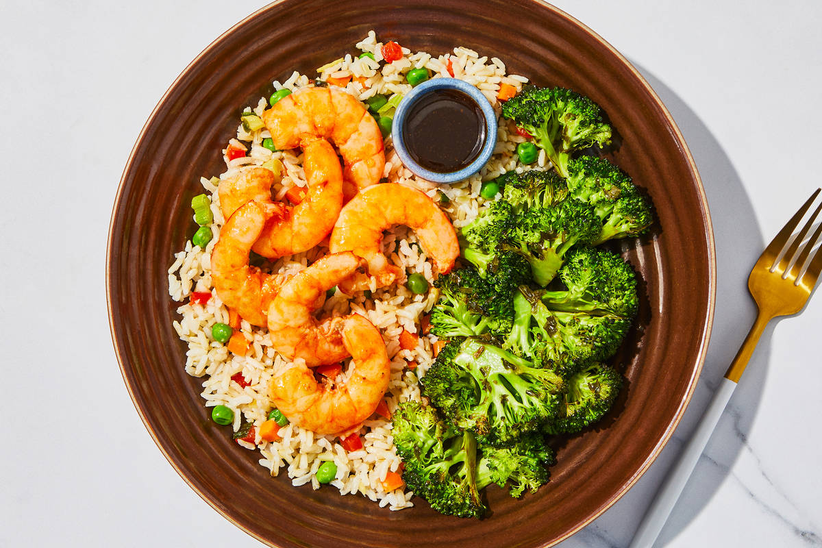 Pineapple Teriyaki Shrimp Bowl