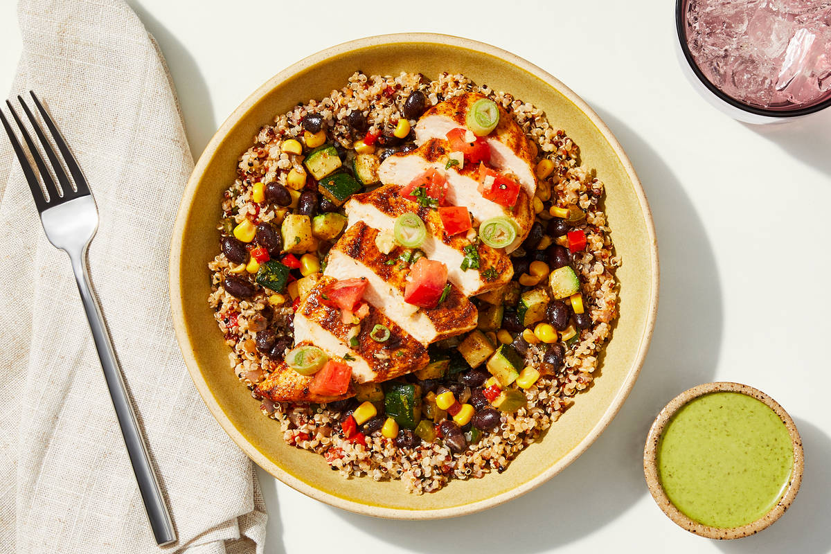 Tex-Mex Chicken Grain Bowl