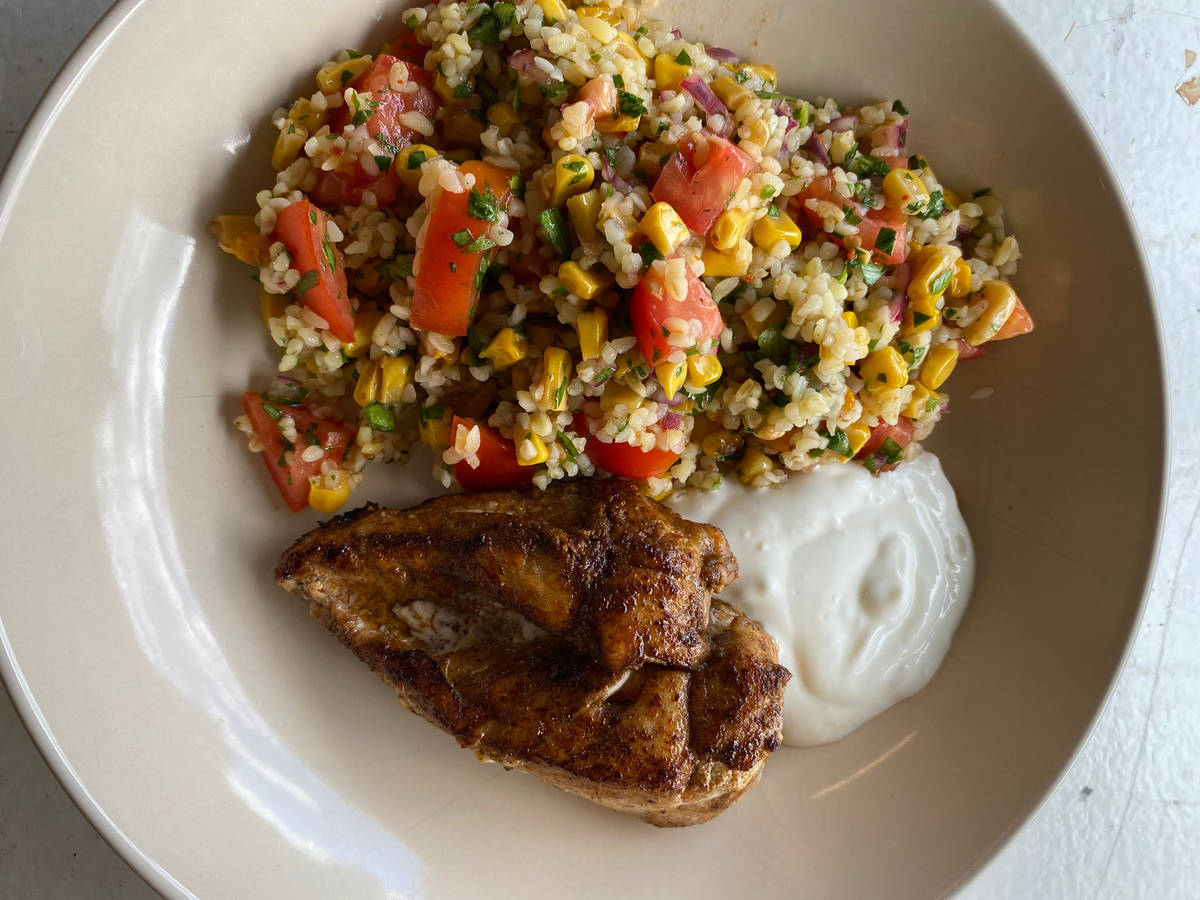 South American spiced chicken