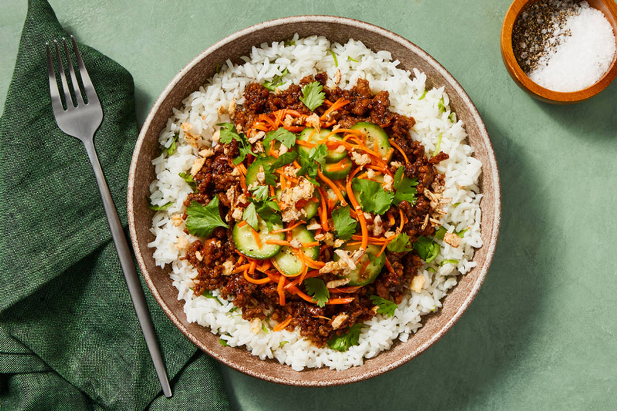 Vietnamese-Style Caramelized Pork Bowls