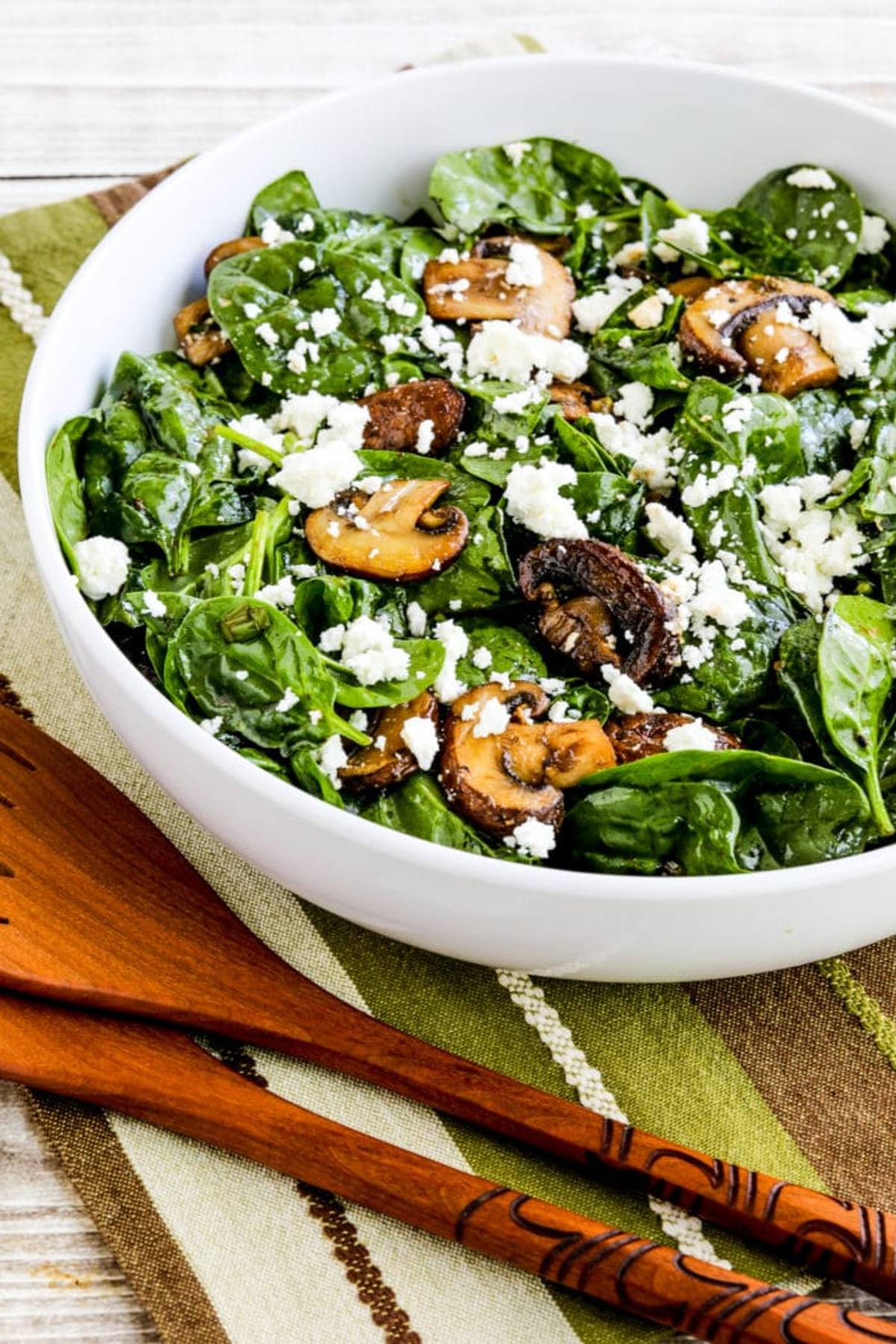 Balsamic Chicken and Warm Mushroom Salad