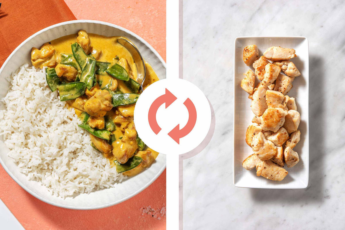 Chicken Breast Korma Style Curry