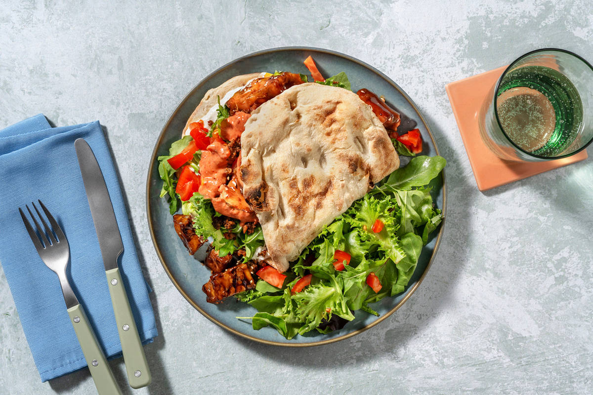 SuperQuick Euro-Inspired Plant-Based Protein Shred Wraps