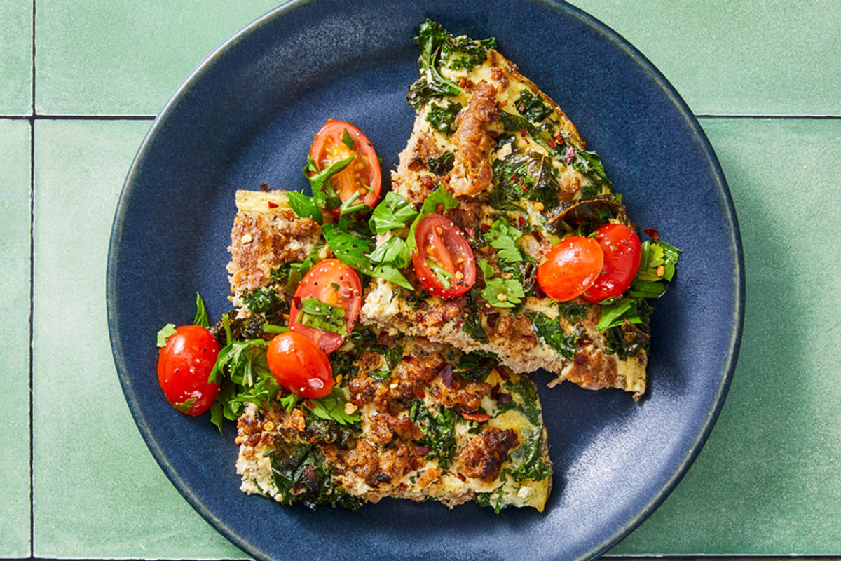 Frittata de saucisse et d’œufs