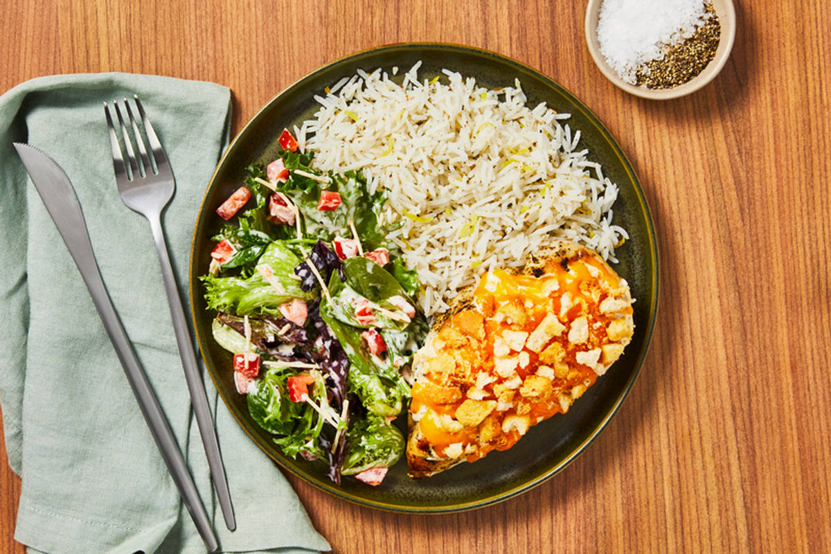 Cheesy Caesar Grilled Chicken