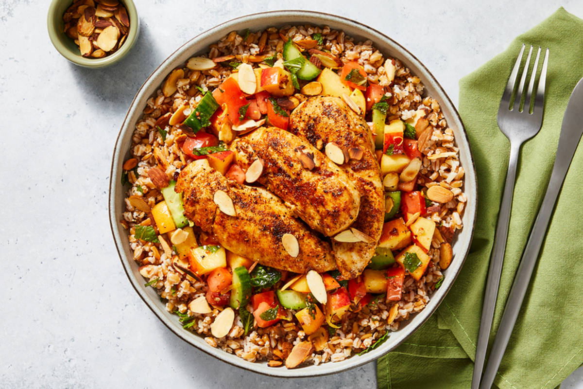 Bols de poulet sucré-salé