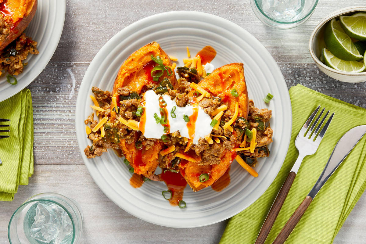 Southwestern Stuffed Sweet Potatoes