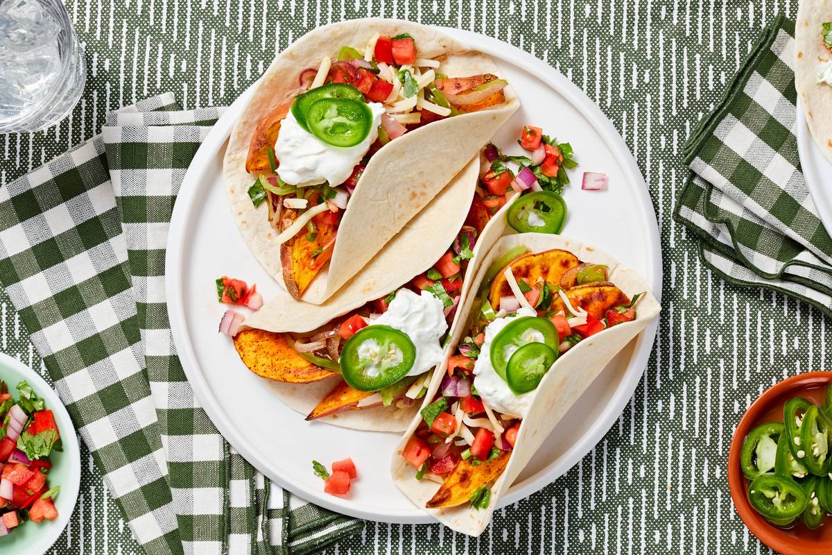 Sweet Potato Fajitas