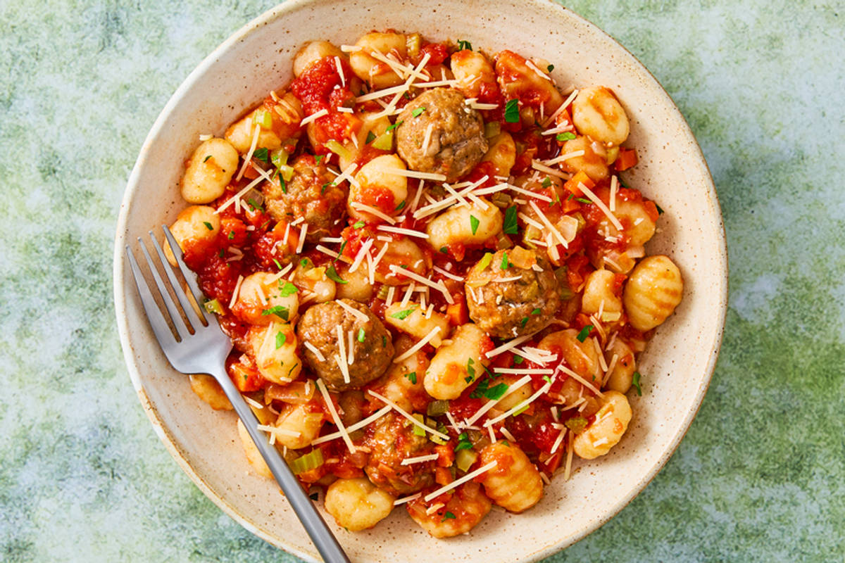 Gnocchi et boulettes au Beyond Meat®
