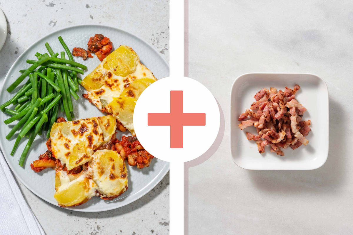 Italian Style Bacon and Butter Bean Hotpot