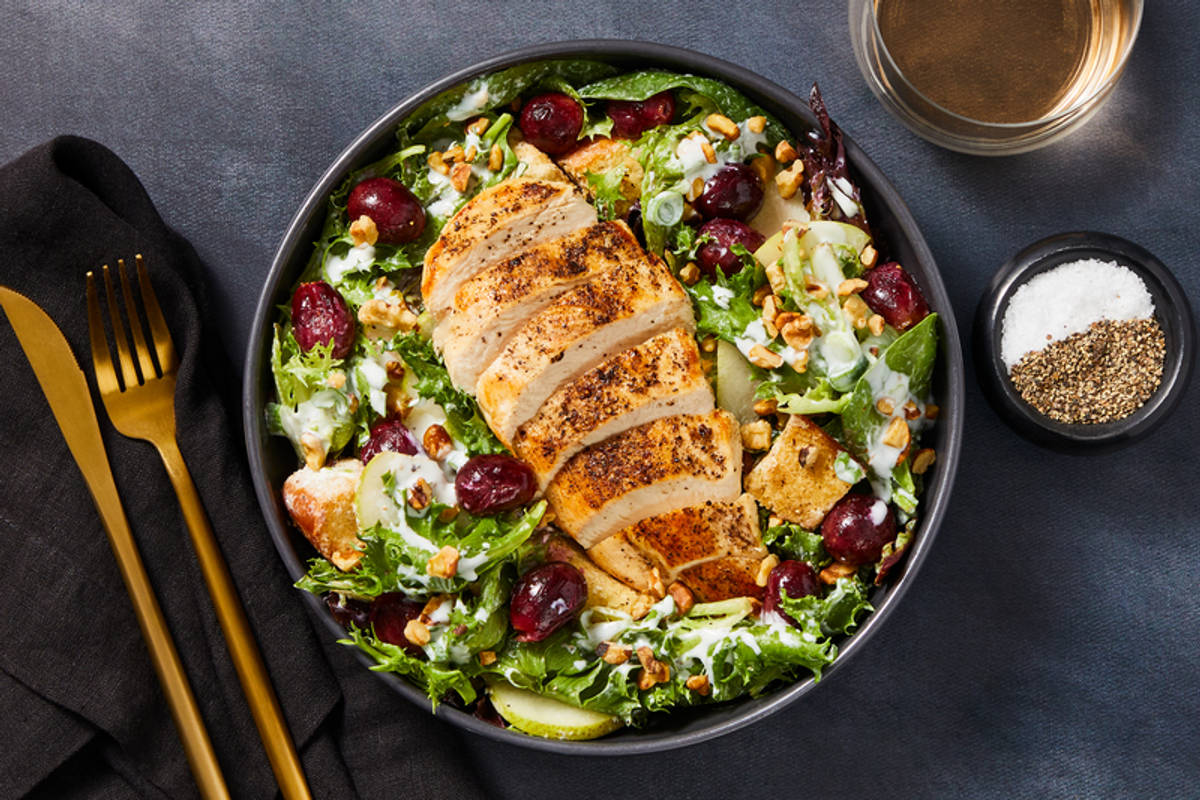 Chicken and Pear Waldorf Salad