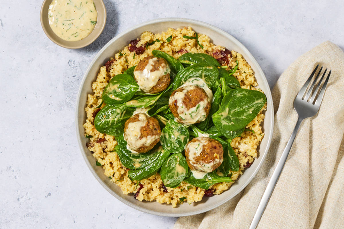 Boulettes de Beyond Meat® glacées à la tartinade de figues