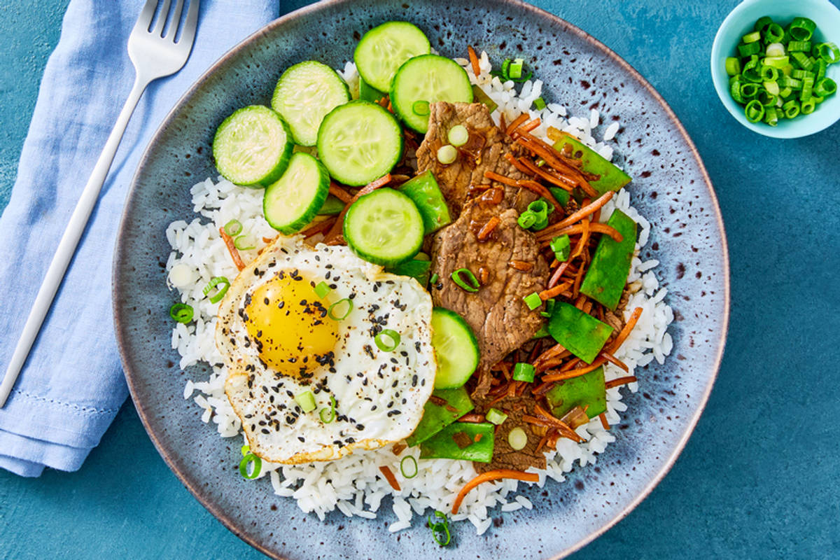 Japanese Beef-and-Rice Bowls