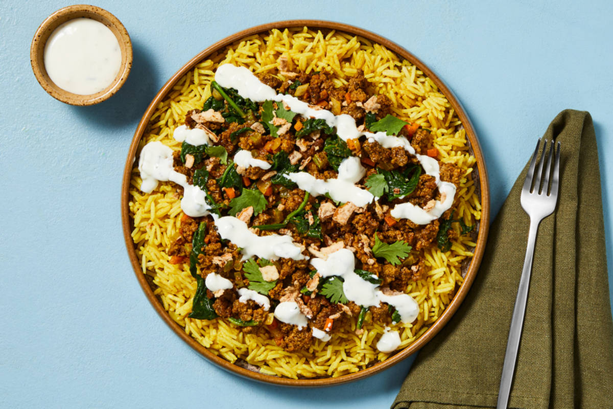 SuperQuick Biriyani-Inspired Beef 