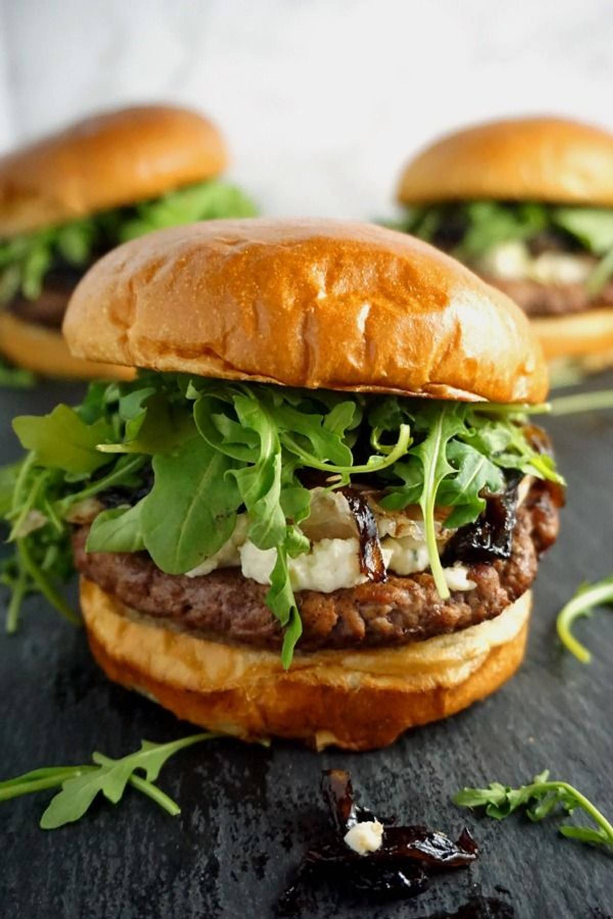 Boursin Double Beef Burgers