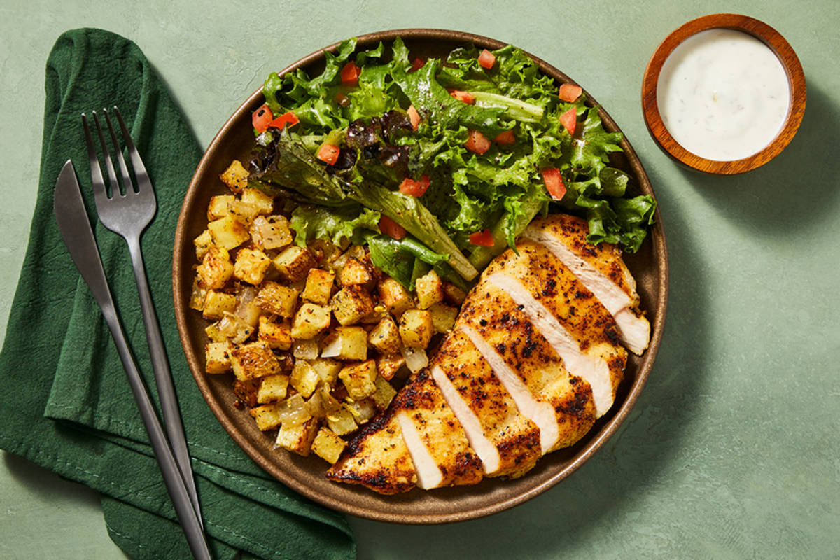 Greek-Style Lemon Pepper Chicken Thighs