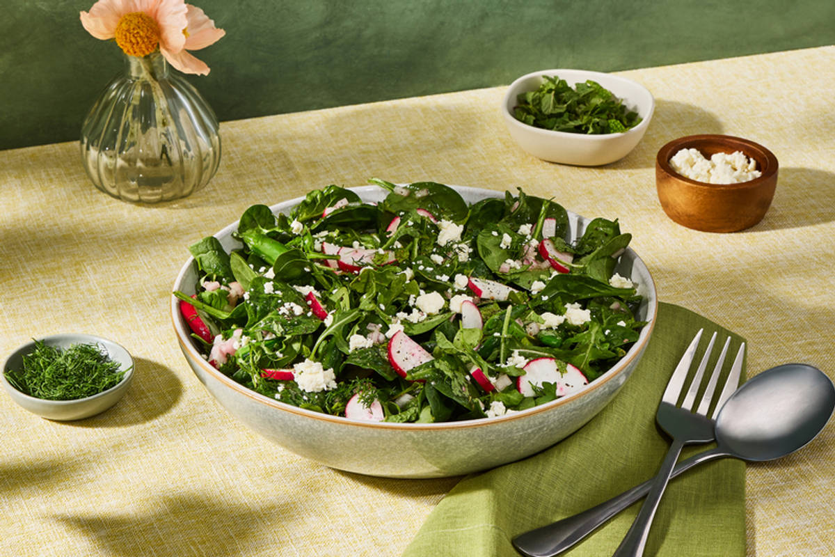 Spring Greens Salad