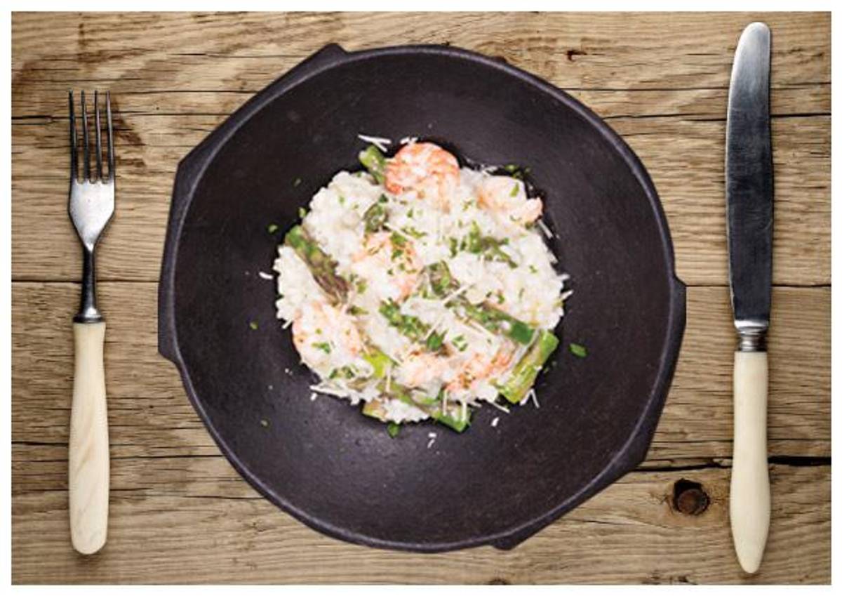 Prawn and Asparagus