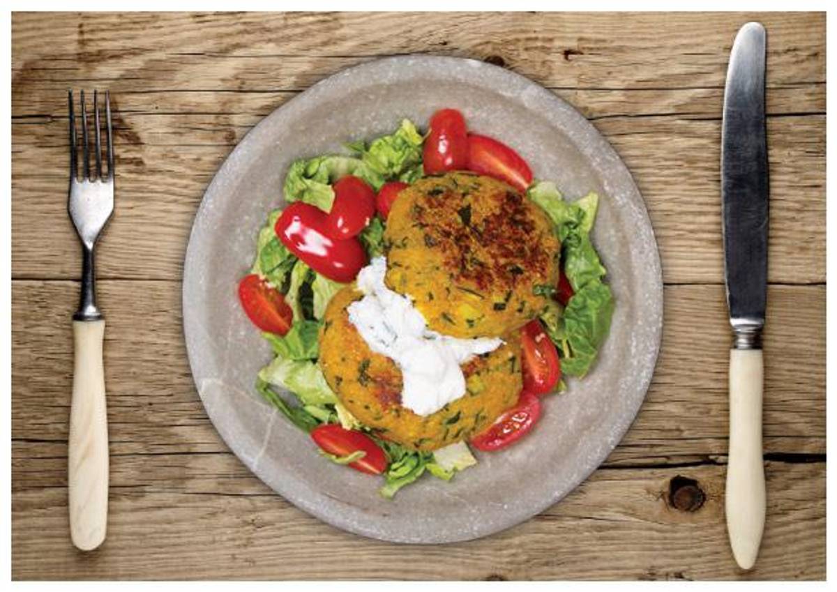 Dannys Courgette Quinoa Patties