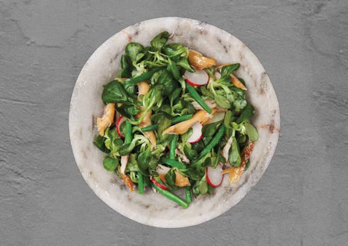 A Simple Smoked Mackerel Summer Salad