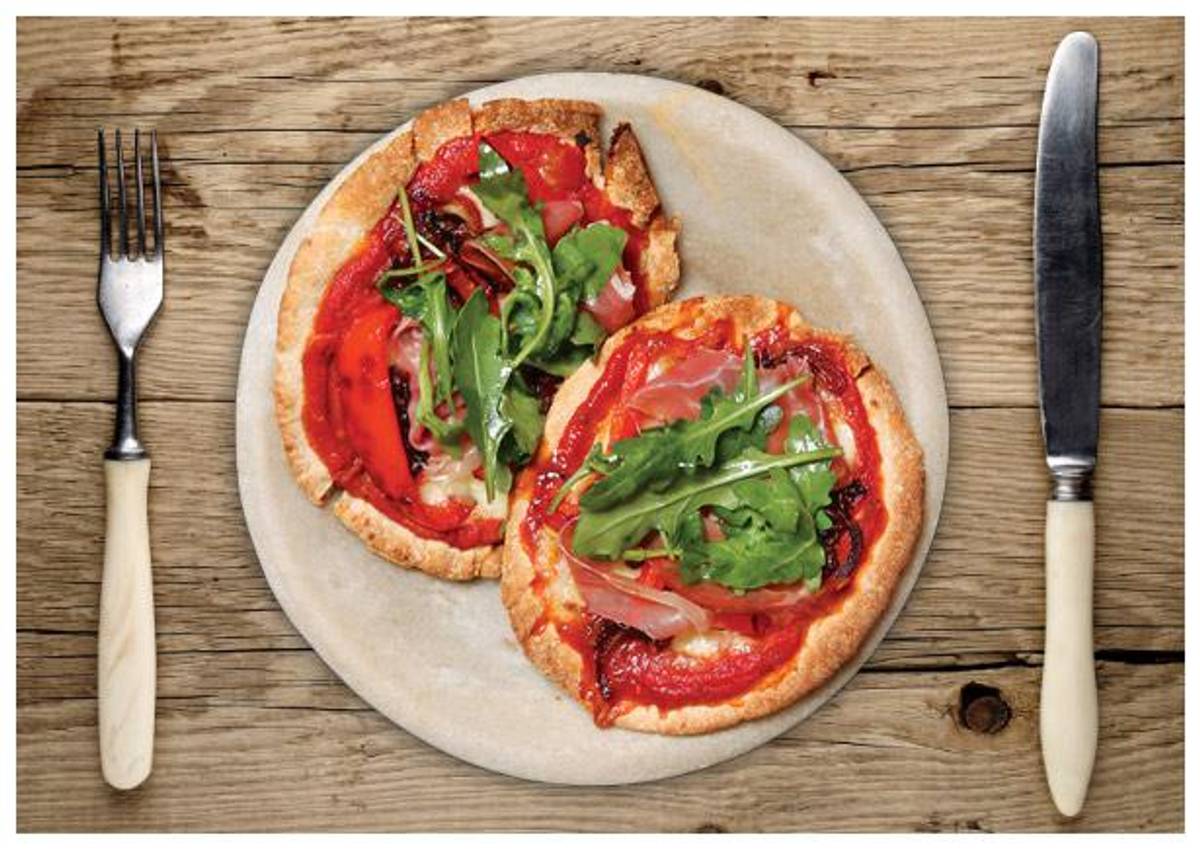 Wholegrain Pitta Pizzas
