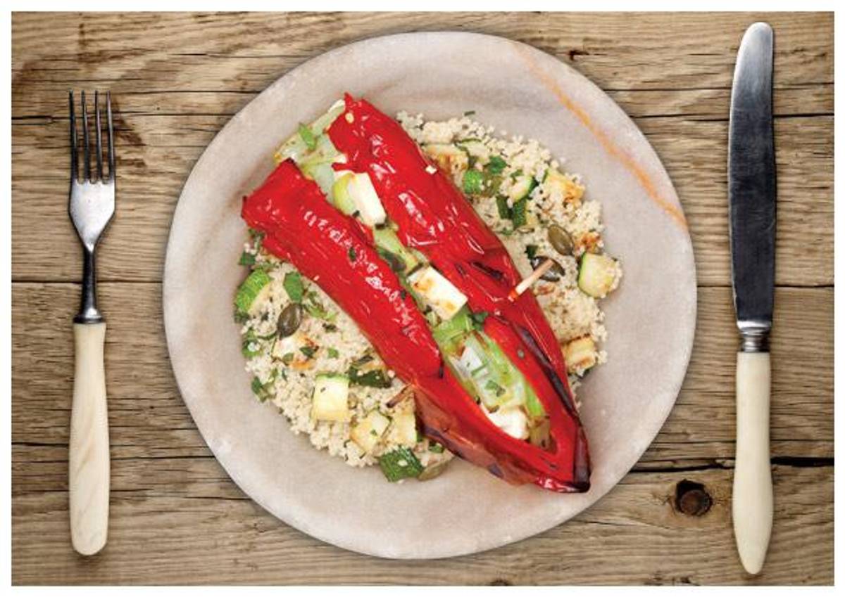 Stuffed Romano Peppers