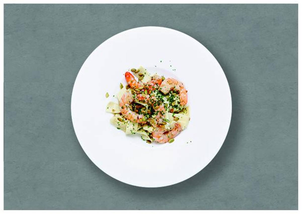 Lemon Pepper Shrimp Scampi