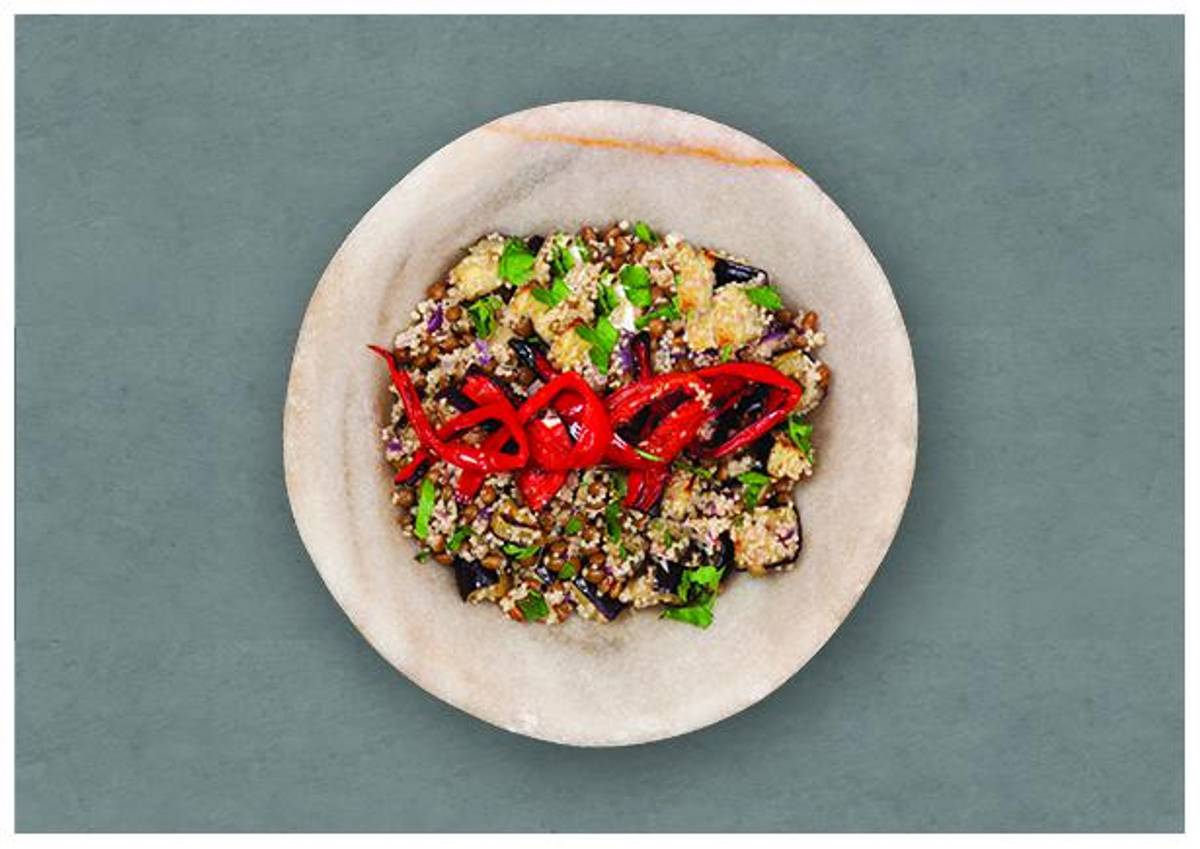 Couscous and Lentil Salad