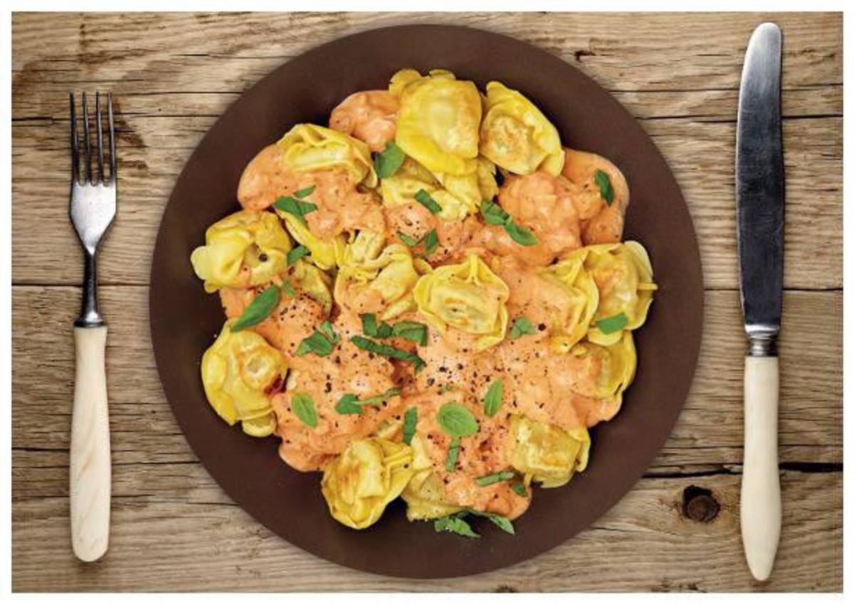 Kross Gebratene Käse-Tortellini 
