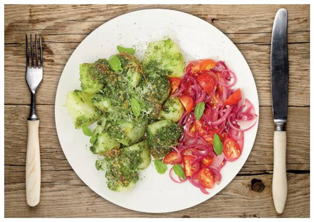 Pesto Genovese Kartoffelgratin