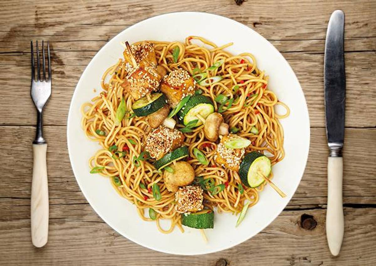 Asia-Tofu-Spieße