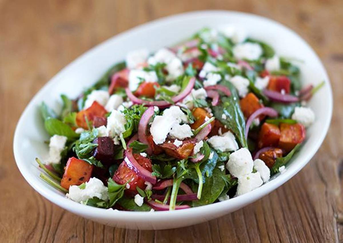 Roast veggie salad