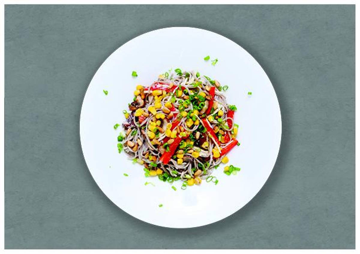 Creamy Soba Noodles