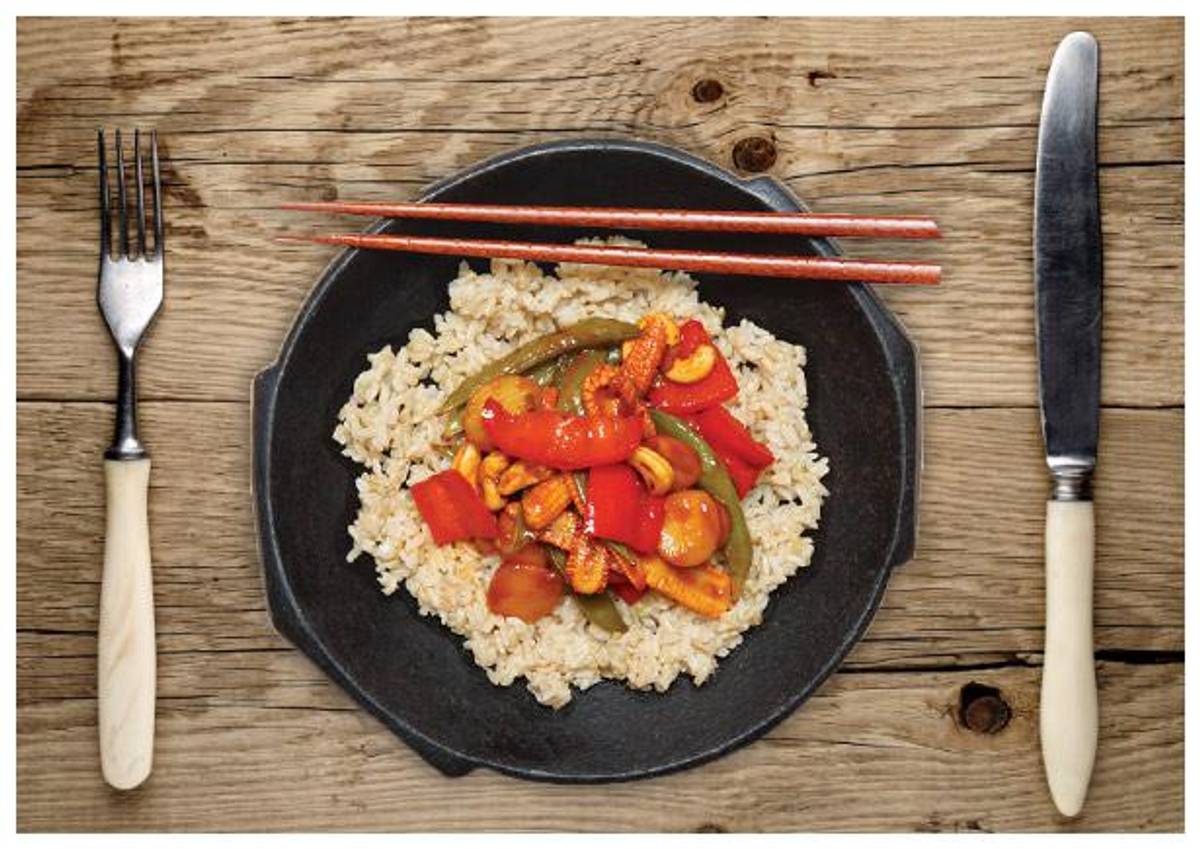 Secretive Sweet and Sour Cashew Stir-Fry