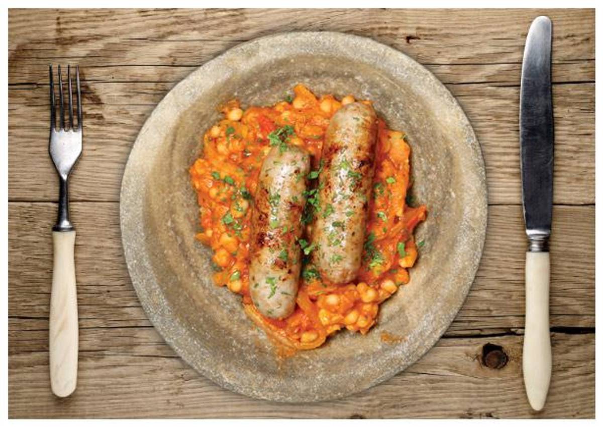 Hearty Toulouse Sausage Cassoulet  