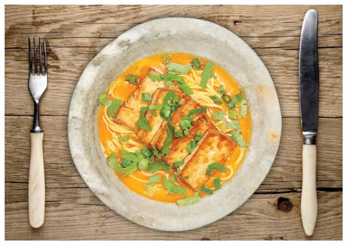 A Slightly Surreal Singapore Tofu 