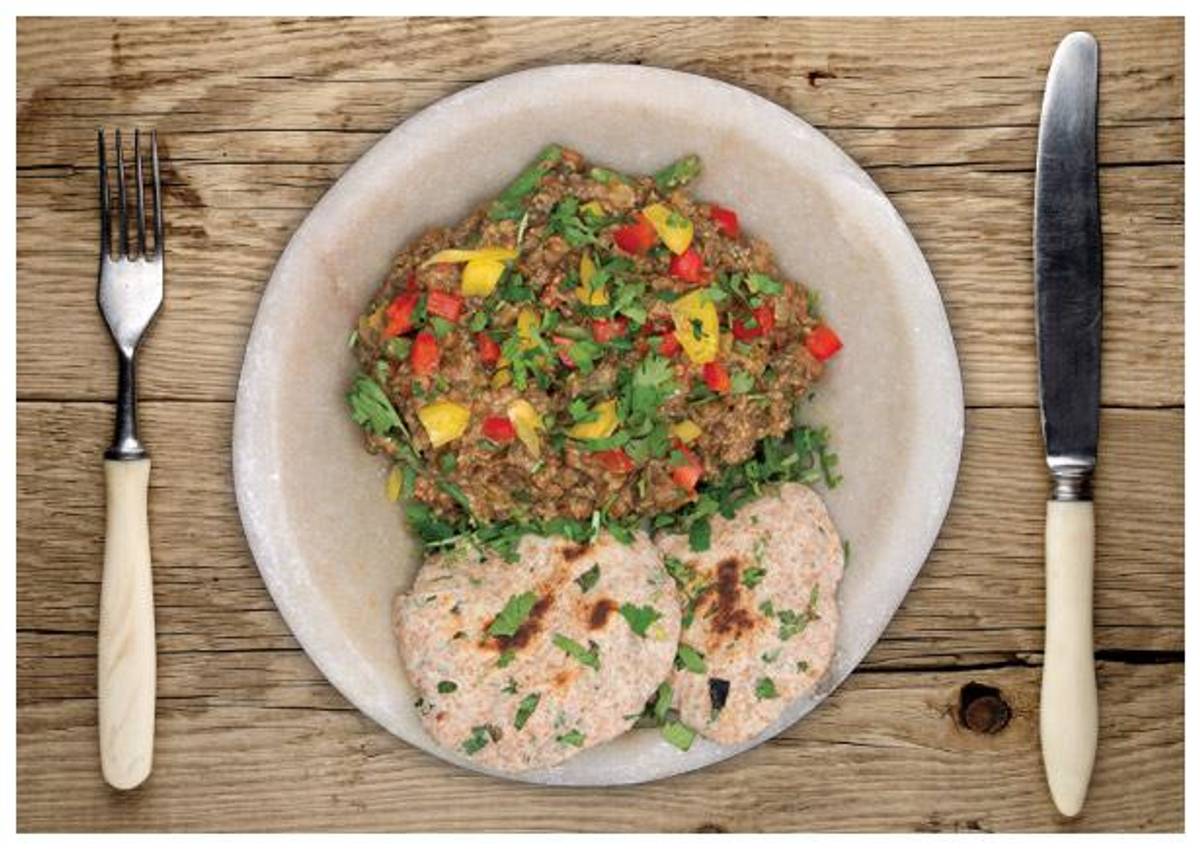Protein Packed Almond Lentil Curry 