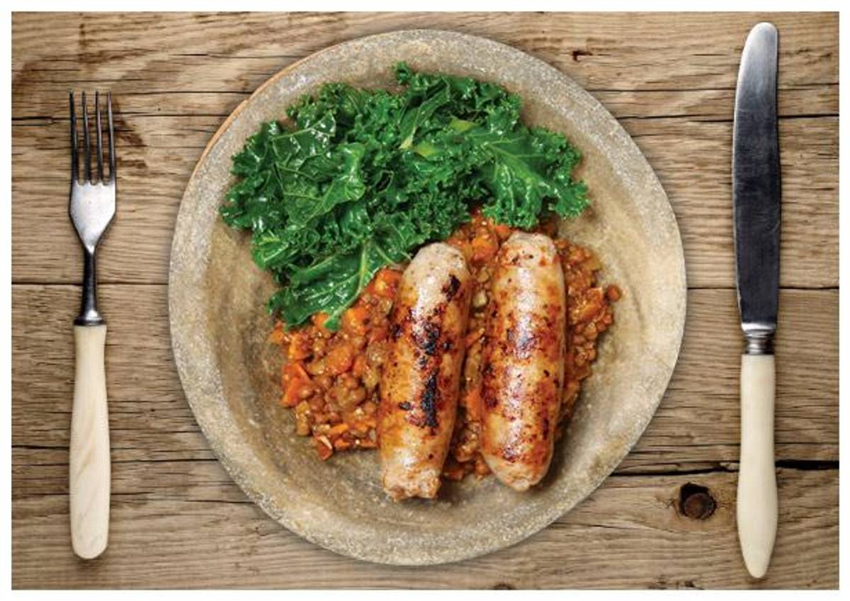 Super Cosy Herby Pork and Lentil