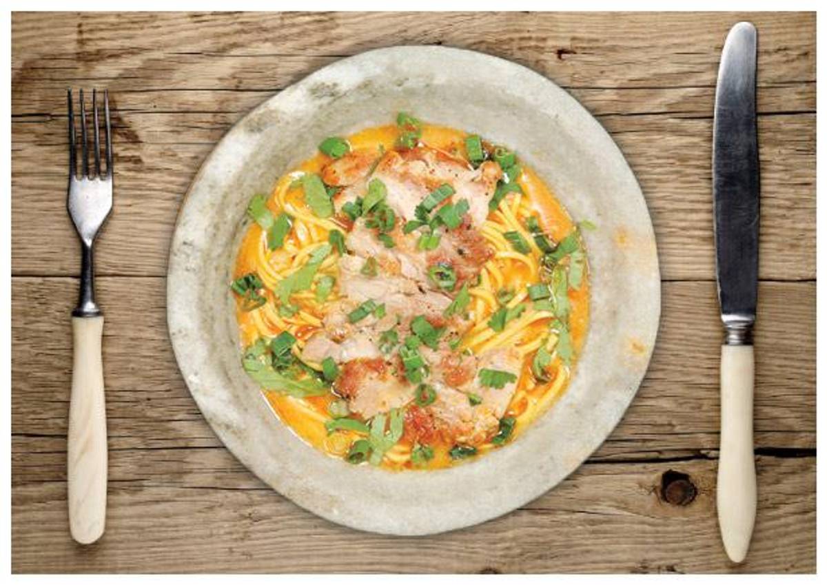 A Slightly Surreal Singapore Chicken