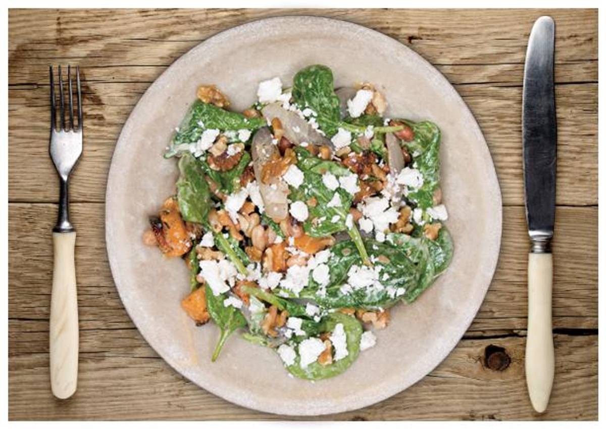 Roasted Butternut Squash and Bean Salad Recipe HelloFresh