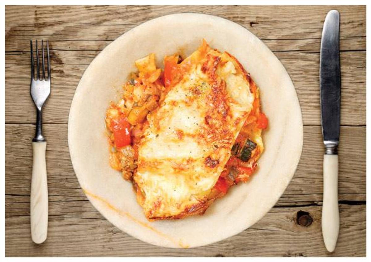 Rachel’s Rustic Tuscan Vegetarian Lasagne 