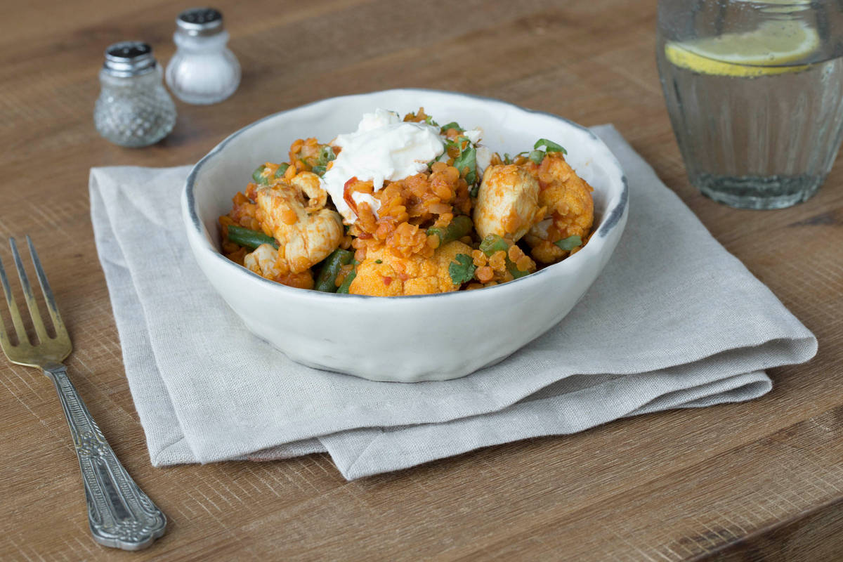 Lentil & Cauliflower Dahling