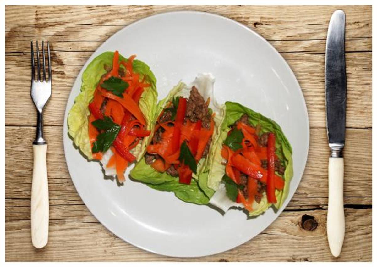 Thai Beef Lettuce Wraps